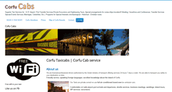 Desktop Screenshot of corfucabs.com